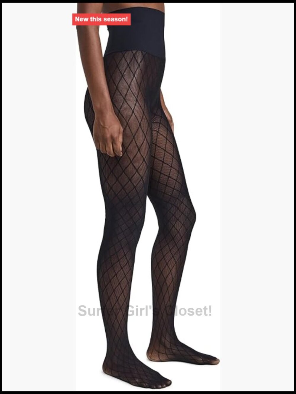 Commando Lattice Net High Stretch Tights
